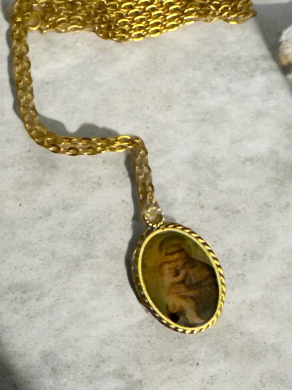 Saint Anthony Pendant Necklace
